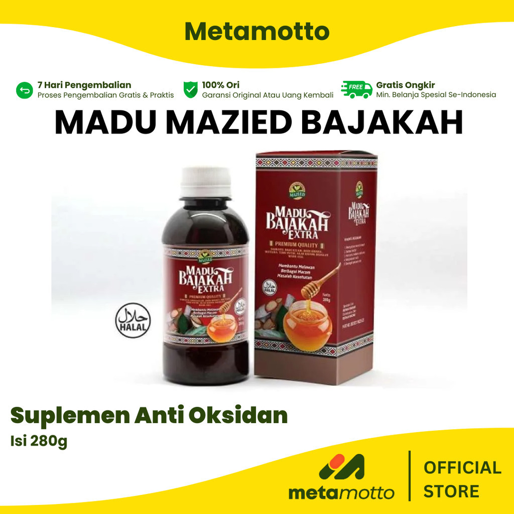 

MADU MAZIED BAJAKAH EXTRA 280 GRAM ORIGINAL - Metamotto Marelan