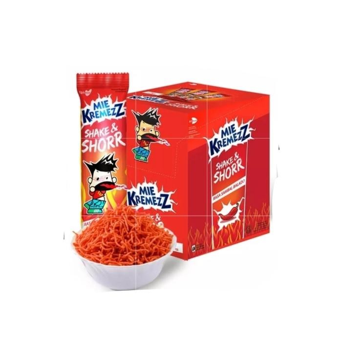 

Mie Kremezz Shake & Shorr - Keju Manis