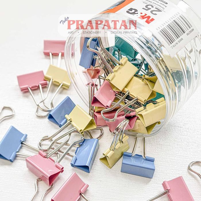 

Promo M&G Pastel Binder Clip ABS927 | Penjepit Kertas - 15MM