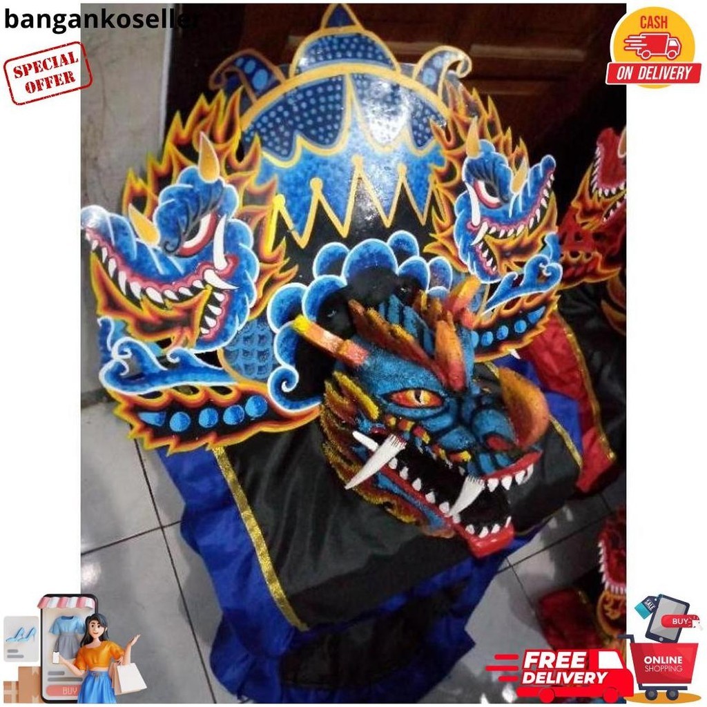 

Termurah Flas Sale Barongan |Barongan Versi Devil Full Kayu Asli Bonus Kemul Panjang Mahkota Tinggal Pakai Ukuran Anak Gha-68 Cod #n6