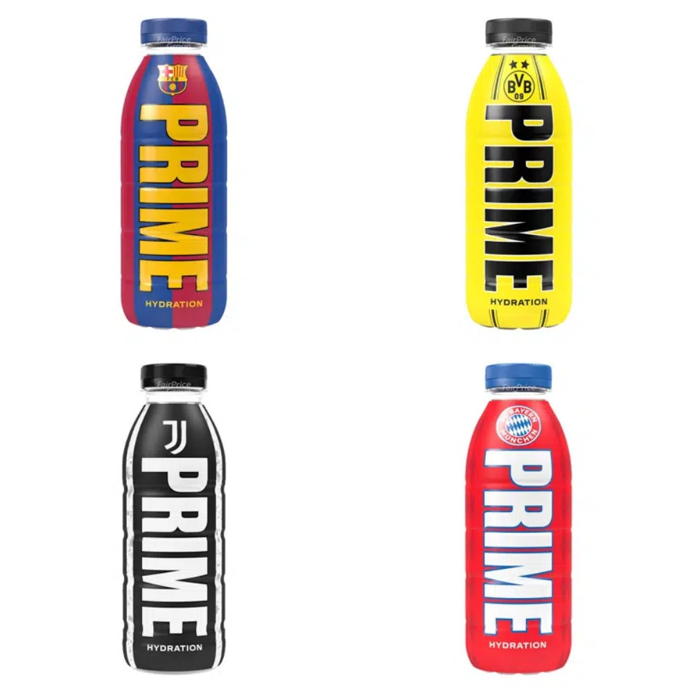 

Minuman PRIME Hydration Drink Football Club 500ml Limited Edition asal Eropa