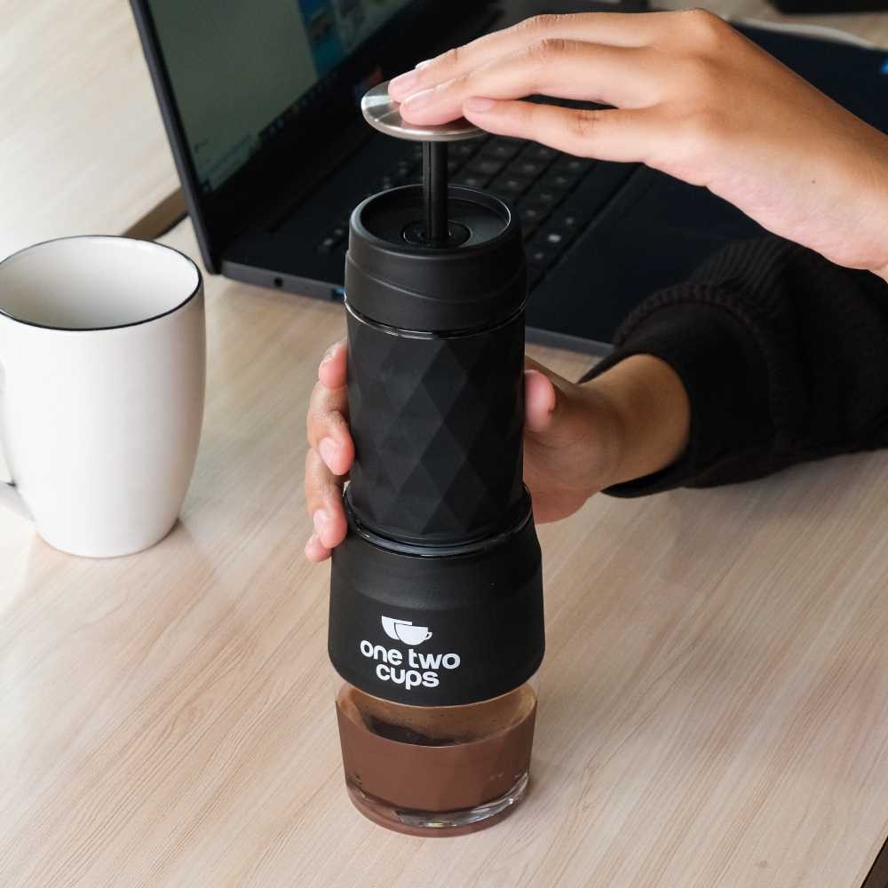 Hand Press Mini Espresso Coffee Maker 3in1 20 Bar 120ml - HS-8439