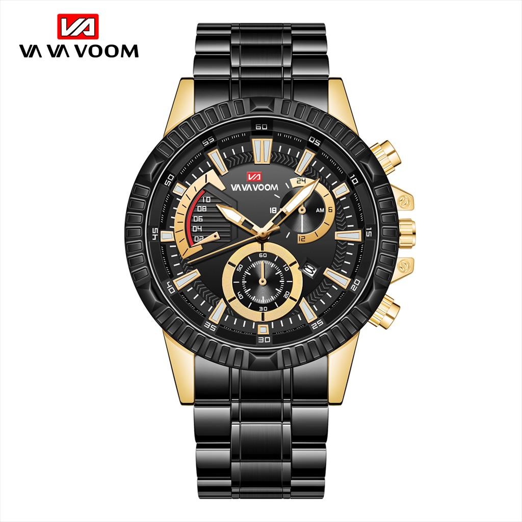 Jam Tangan VAVA VOOM 2361 Pria Analog Date Stainless Water Resist Premium Original Watch.id