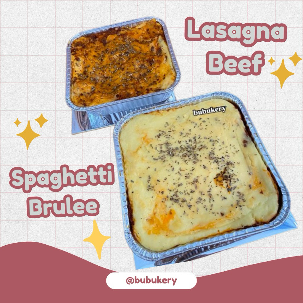 

Lasagna Beef / Spaghetti Brulee