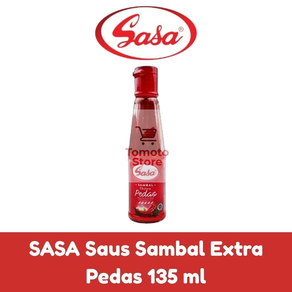 

✨ TOMOTOSTORE ✨ SASA Saus Sambal Ekstra Pedas 135 ml