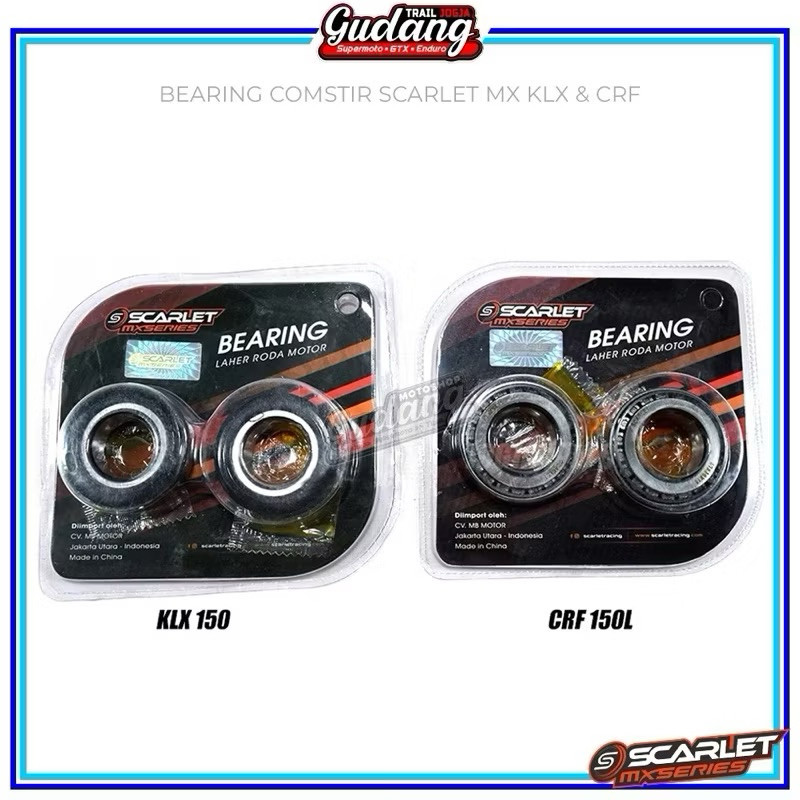 comstir komstir motor honda crf 150l KLX 150 dt model laher bambu