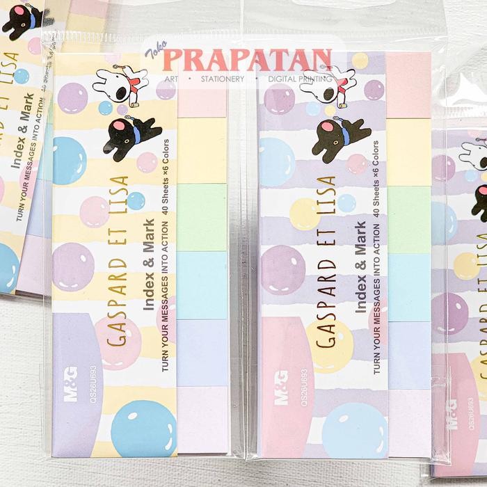 

M&G Gaspard Et Lisa Index & Mark QS26U693 | Penanda Label