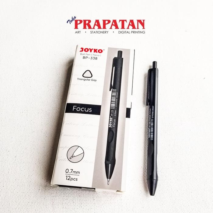 

Joyko Ball Pen BP-338 Pulpen 0.7mm - Black