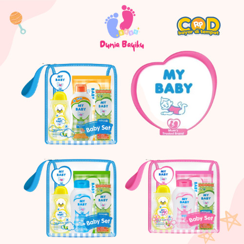 MY BABY Set Mini Travel Paket My Baby Kemasan Mini Isi 4 Items
