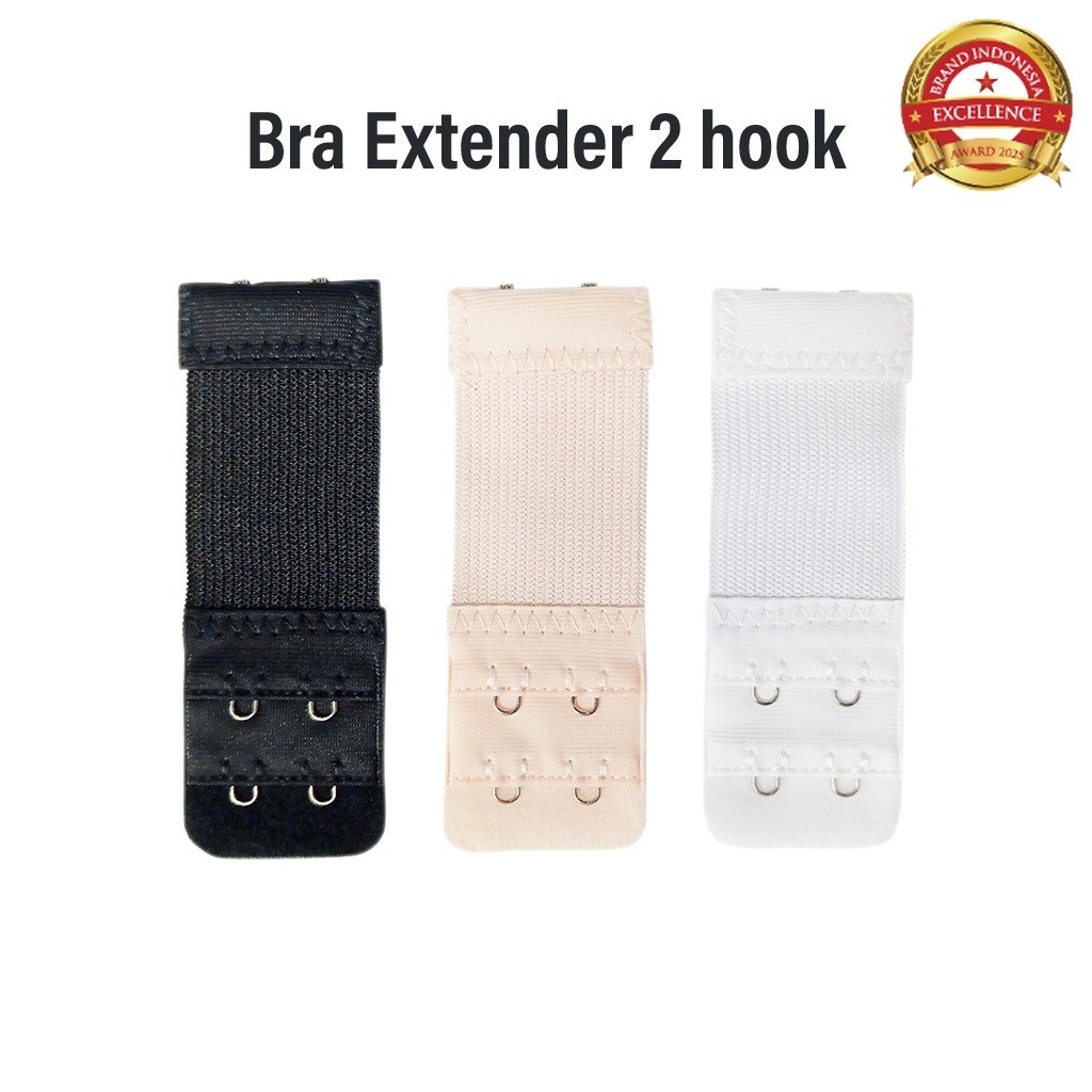 Scelta - Bra Extension Bh Hook Extender Kait Tambahan Sambungan Pengait 2 Hook BRA HOOK-01