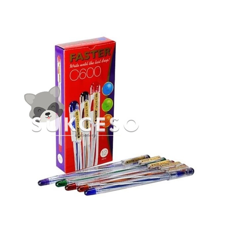 

Faster Pulpen C600 / Pulpen Ballpoint Pena Murah Berkualitas