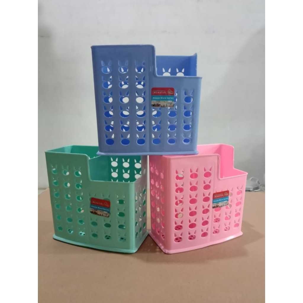 Tempat Sendok SHIRO / Tempat Sendok Dan Garpu / Rak Sendok Garpu / Wadah Tempat Sendok / Meja Rias  