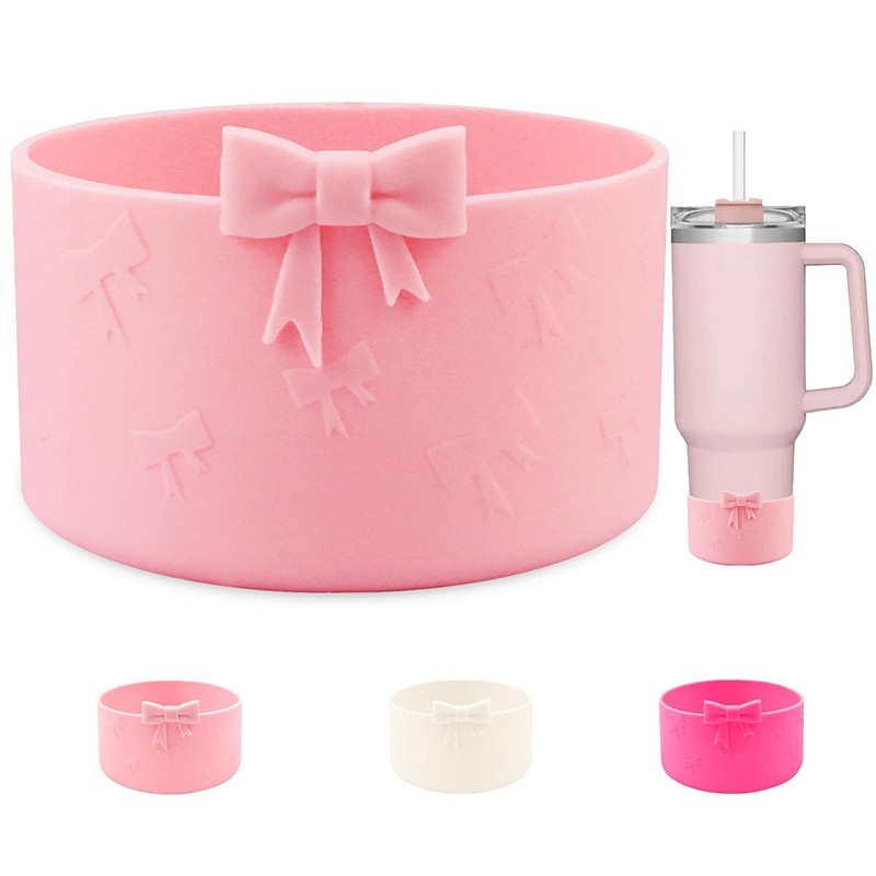 Pelindung Alas Tumbler Universal Bottom Sleeve Alas Tumbler Silikon Anti Slip Coaster Tatakan