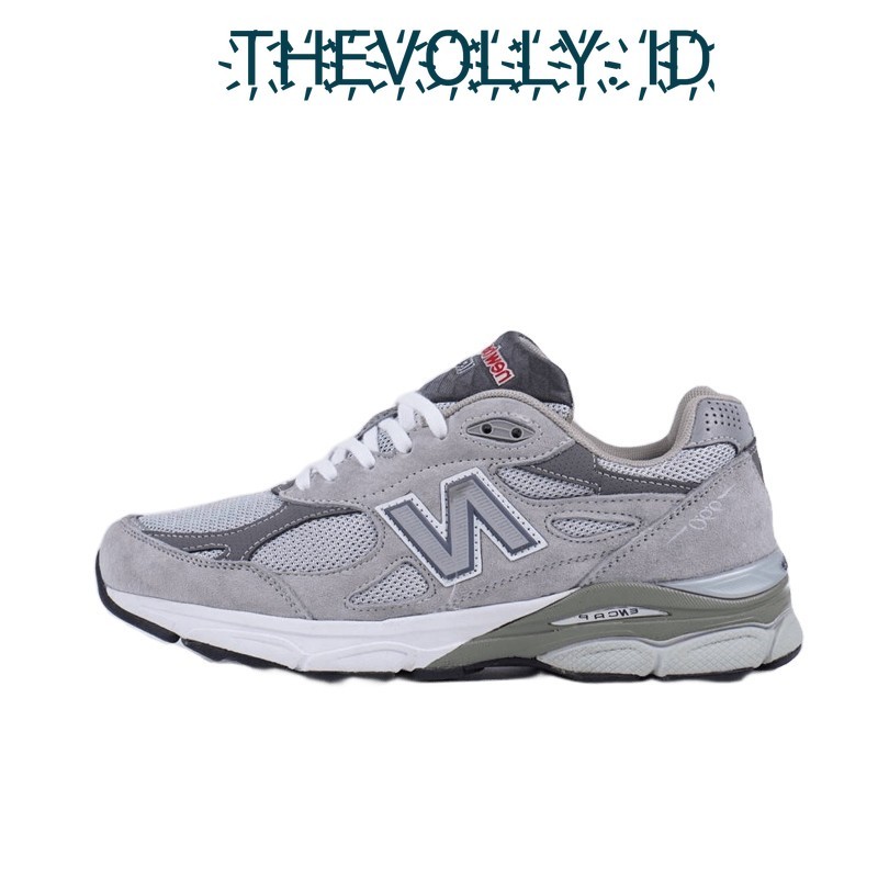 Sepatu NB New Balance 990Gy3 Grey White BNIB Original / Sneakers Pria