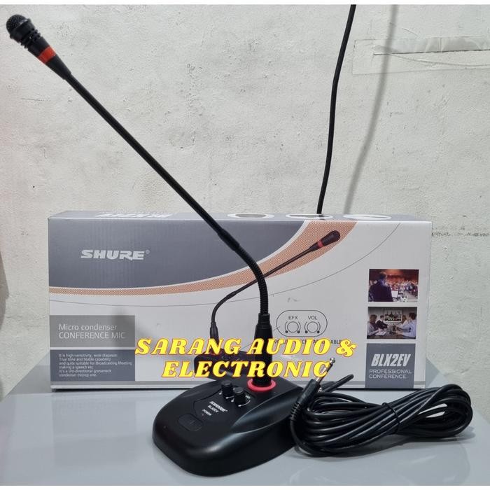 Mic Meja Kabel Shure BLX 2 EV Podium Shure BLX2EV Conference