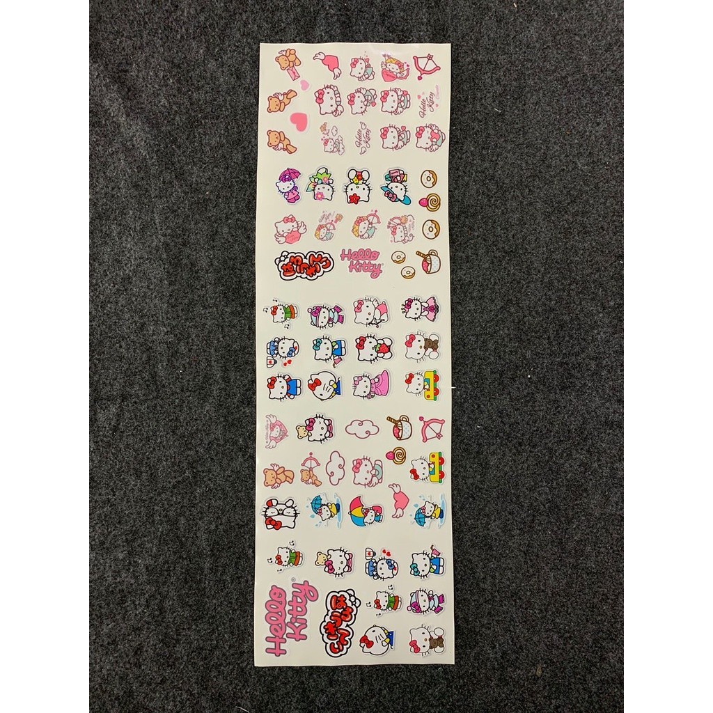 

STICKER CASE 65 PCS STICKER Hello Kitty ANTI AIR UNTUK LAPTOP CASE TUMBLER HP Hello Kitty