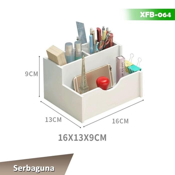 

Sale DHWE Desk Organizer Kotak Pensil Tempat Stationary Multi-sekat - 064 Tbk