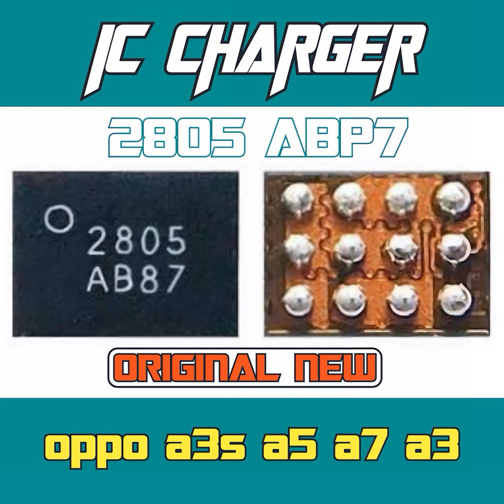IC CHARGER 2805 ABP7 OPPO A3S A5 A7 A3 ORINEW