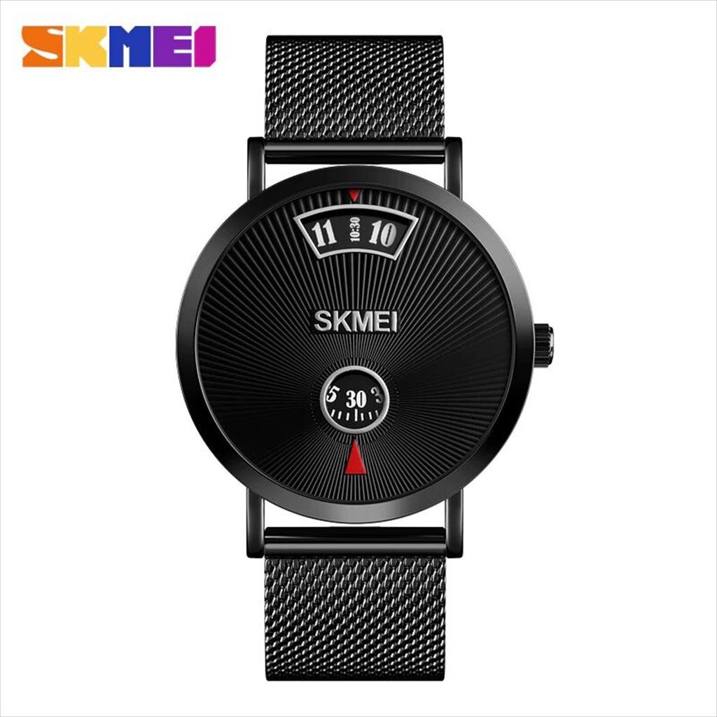 Jam Tangan Pria SKMEI 1489 Analog Strap Pasir Analog Original Water Resist skmei_watch.id
