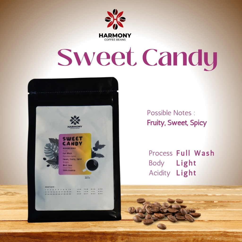 

Kopi Arabika Pangrango Sweet Candy Full Wash Process Kemasan 200gr