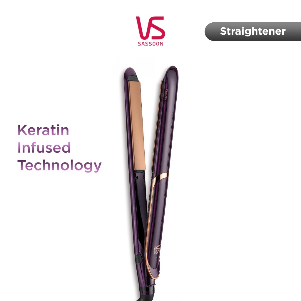 Vidal Sassoon Keratin Proctect Salon Straightener | Catokan Keratin VS2540H