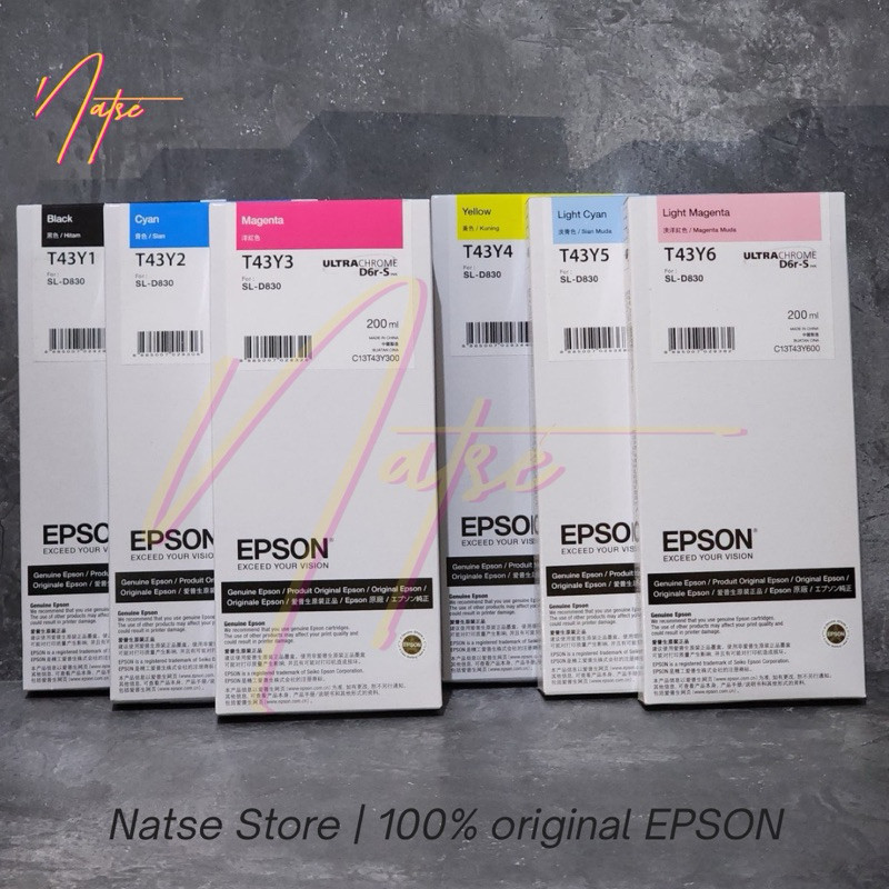 Tinta Epson SL-D830 / D830