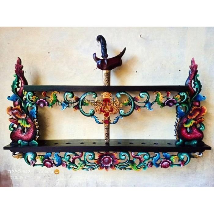 jagrak pusaka isi 10 sunggingan naga kembar