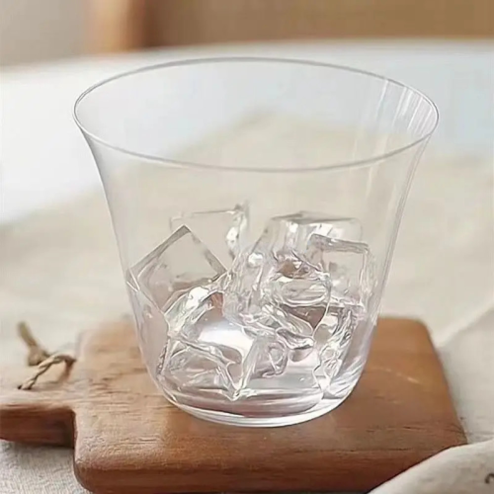 ANDEASTR  Gelas Whisky Cocktail Wide Mouth Thin Rock Glass 250ml - CG136