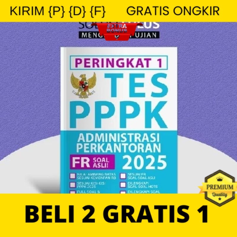 

{P} {D} {F} Buku Peringkat 1 PPPK ADMINISTRASI PERKANTORAN 2025