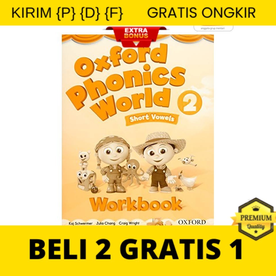 

{P} {D} {F} Oxford Phonics World 2 - Workbook