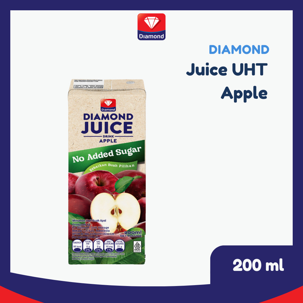 

Diamond Juice UHT Apple Unsweet 200 ML