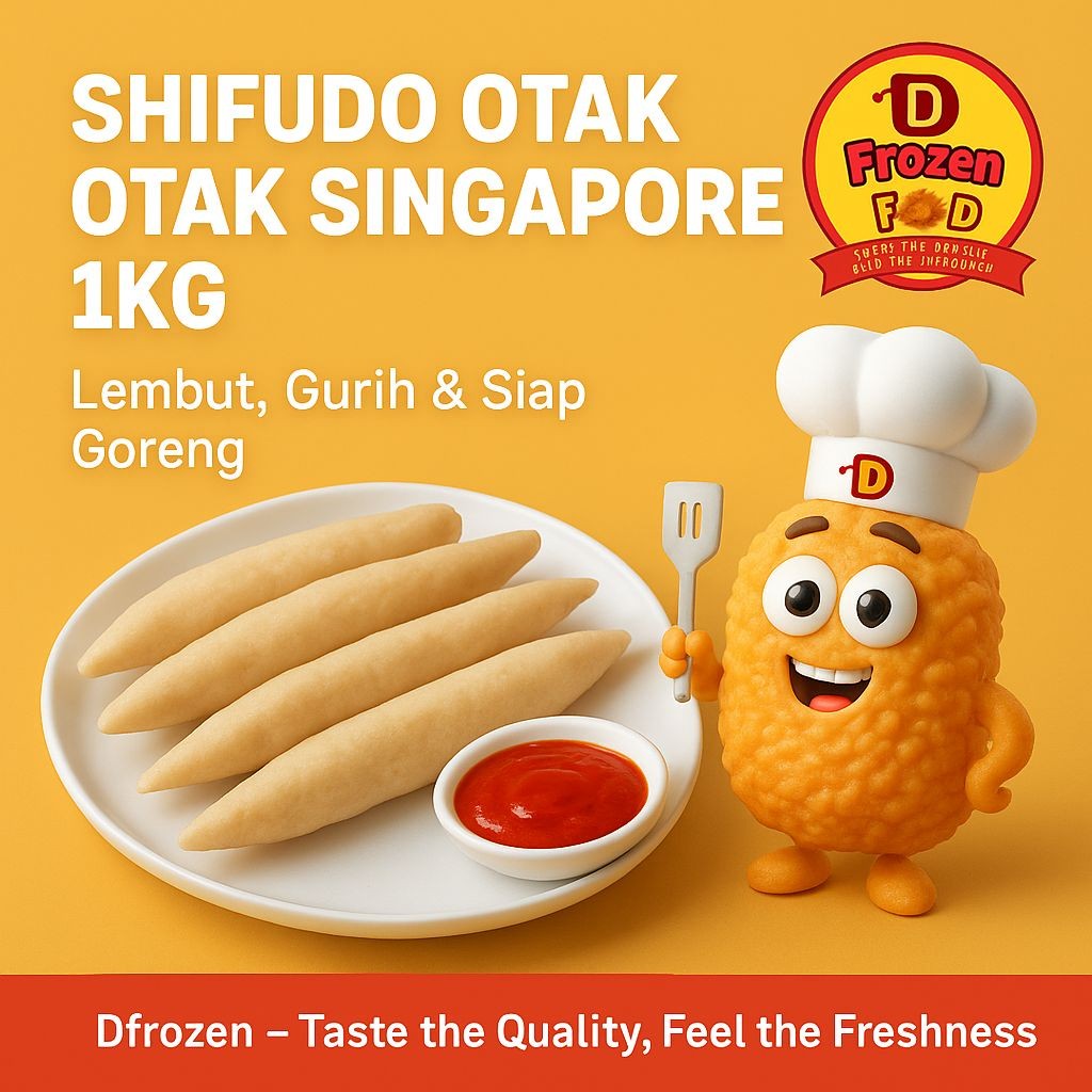 

Shifudo Otak Otak Singapura 1 kg Otak Otak Ikan Shabu Shabu Suki Steamboat frozenfoodmurah