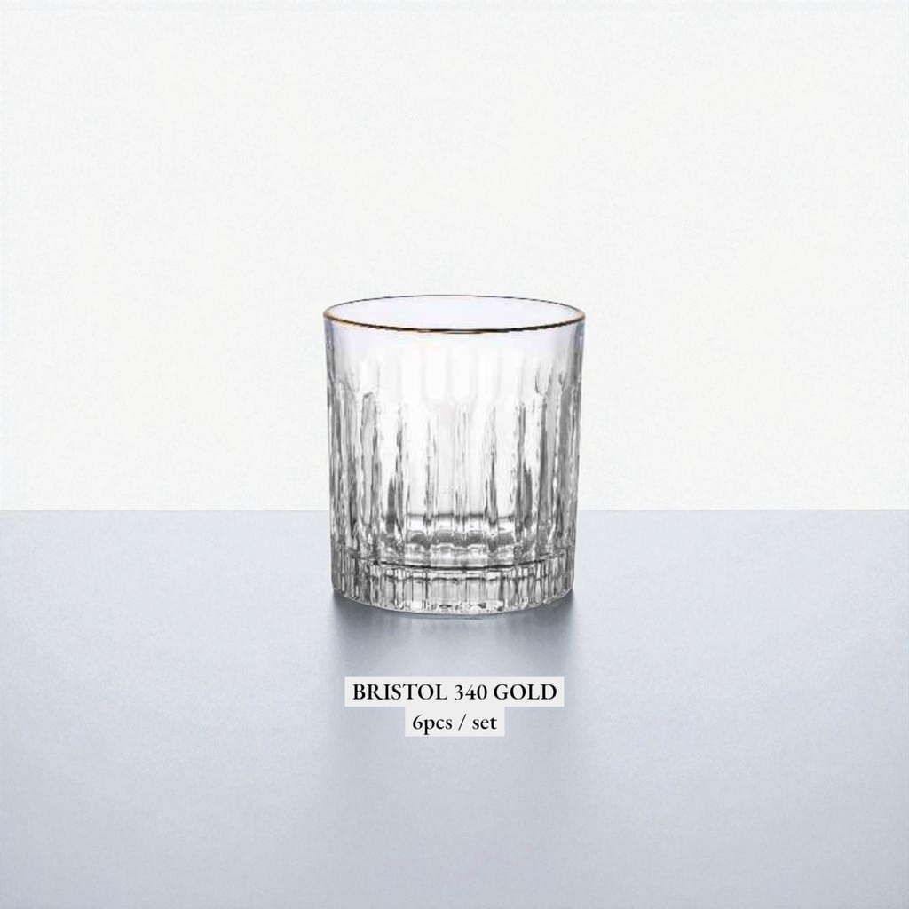 Gelas Whisky 3OTOL - BRISTOL 340 GOLD