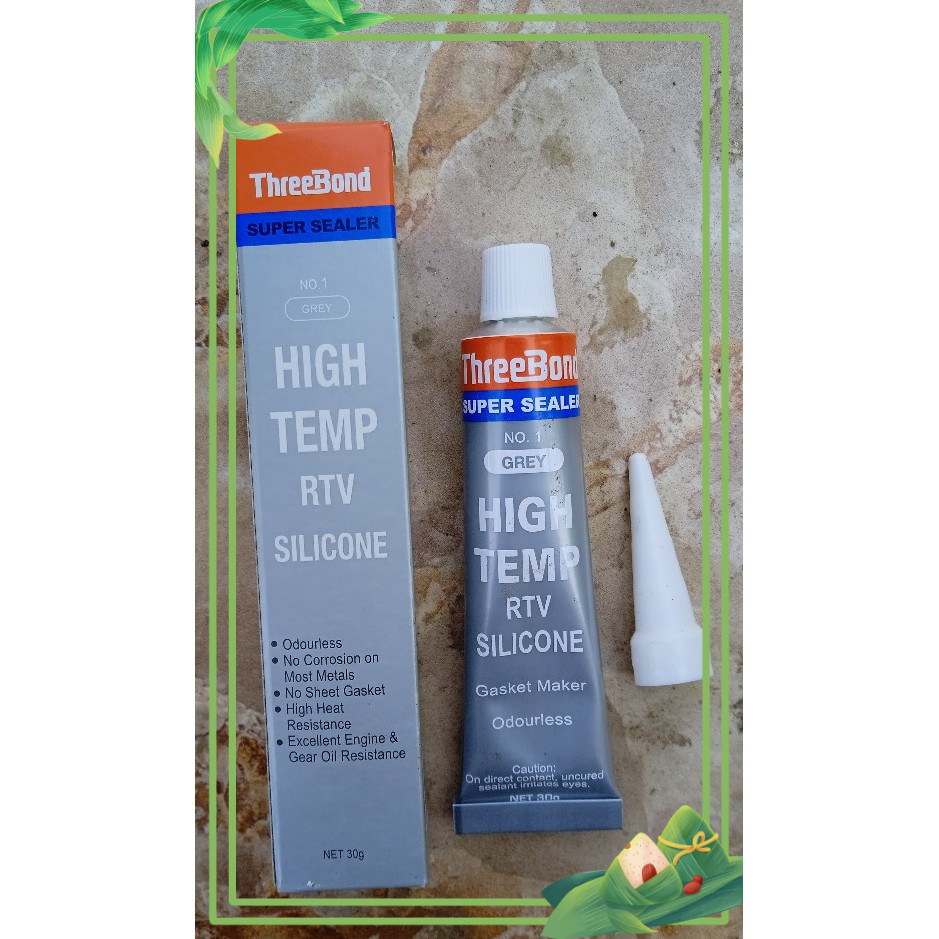 Threebond Super Sealer Grey / Lem Silikon Tahan Panas