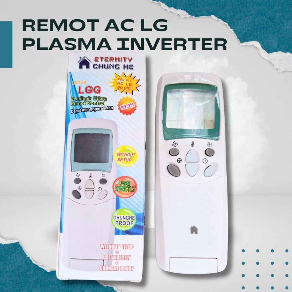 Remot AC LG Plasma Inverter - Remote Serbaguna untuk AC LG