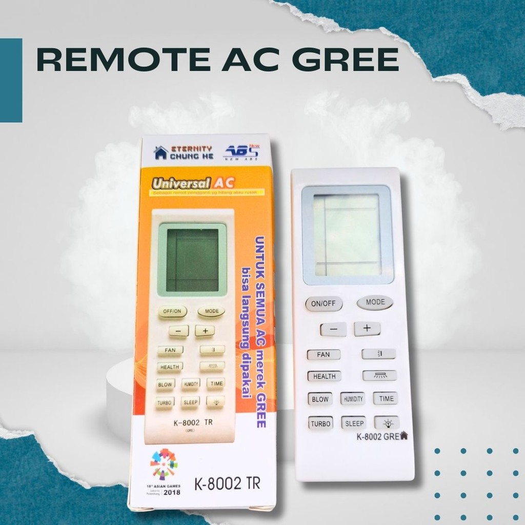 Remote AC Gree – Cocok untuk Semua Tipe Indoor Gree