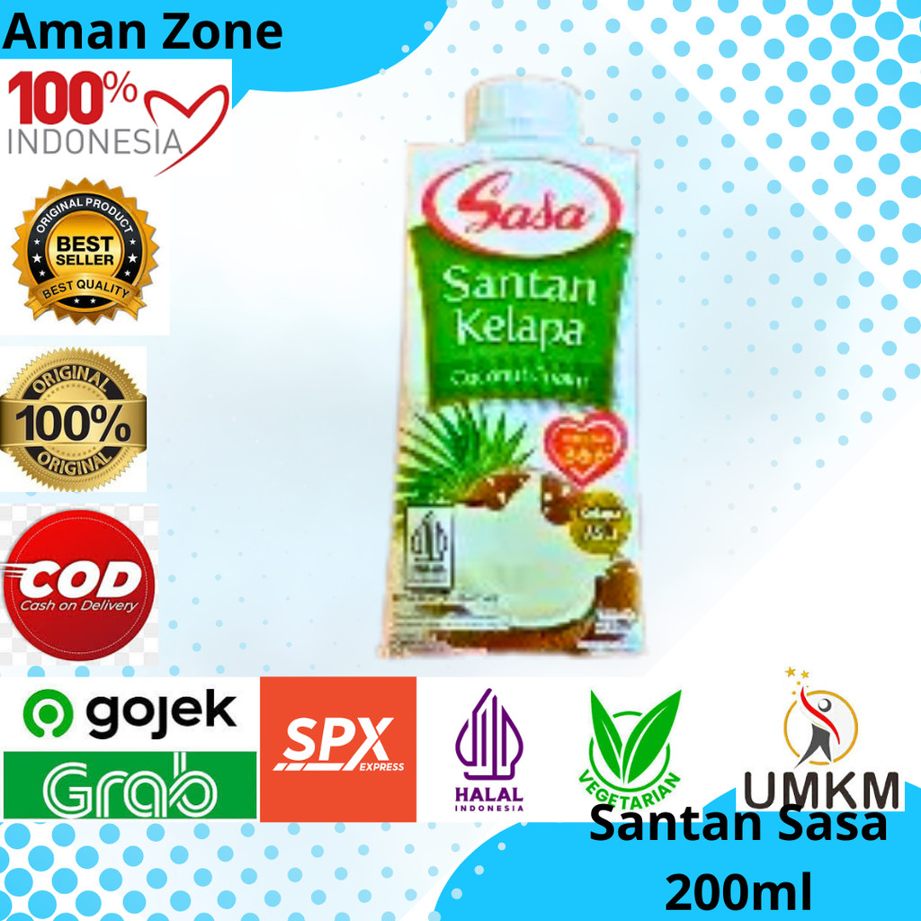 

santan sasa 200ml cair