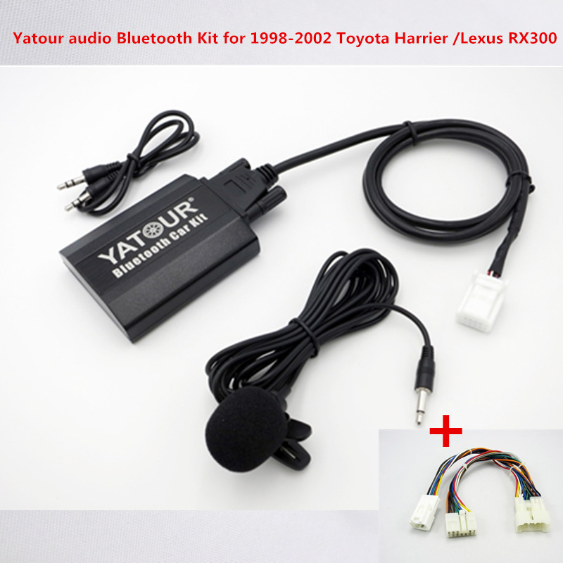 Bluetooth Kit Car Mp3 Player for 1998-2002 Toyota Harrier /Lexus RX300 With YT-SBY Cable Handsfree A