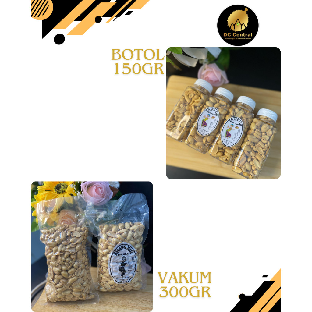 

KACANG KAPRI BALI BOTOL 150 gr/ KACANG KAPRI BALI VAKUM 300gr