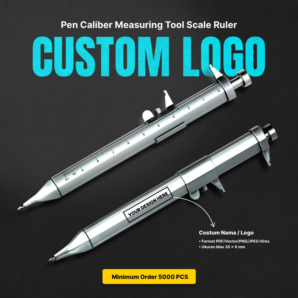 

FSNASTR Pena Pulpen Ballpoint Pen Caliber Measuring Tool Scale Ruler - B100