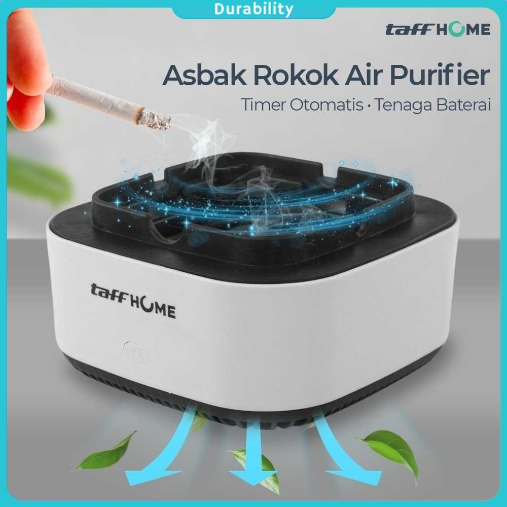 TaffHOME Asbak Rokok Air Purifier Filter Cigar Ashtray - LM-2202