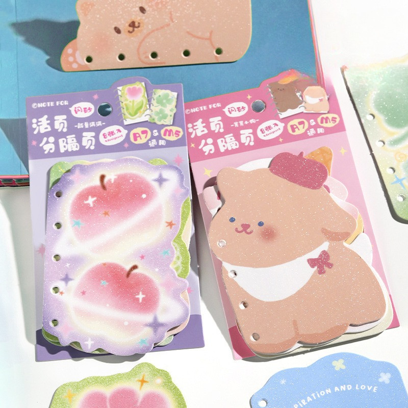 

[HARU] You Are So Cute Series M5 & A7 Divider Pembatas Binder M5 Binder Journal Mini Pemisah Binder Lucu