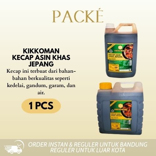 

Kikkoman Kecap Asin Khas Jepang [2L/5L]