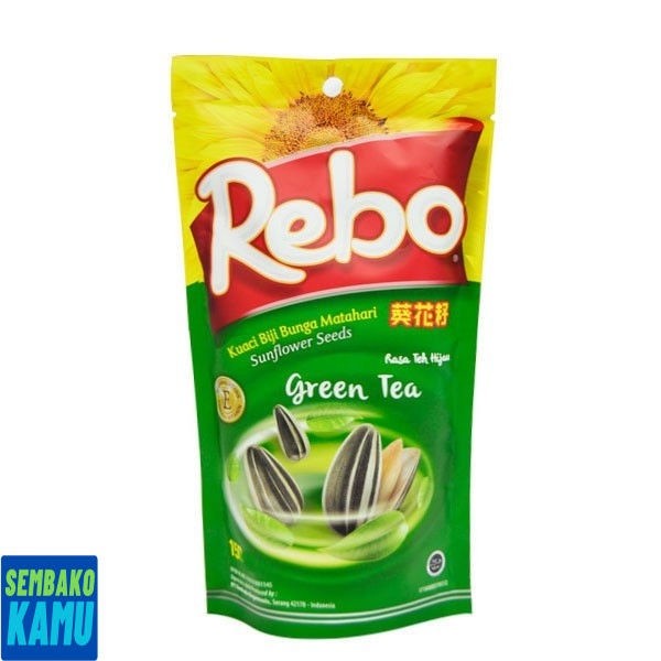 

Rebo Kwaci Bunga Matahari green Tea 150 gr