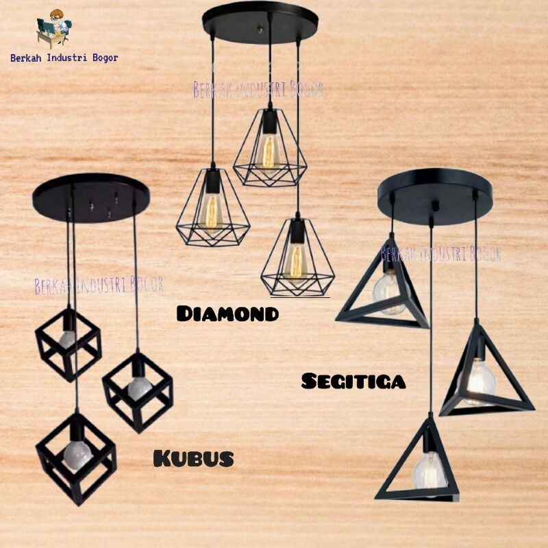 kop base plafon lampu gantung 3 cabang berkualitas