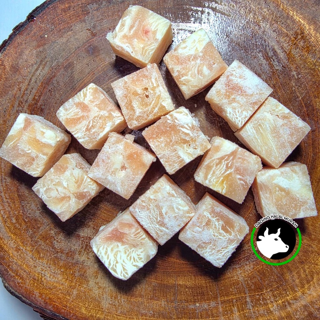 

Chicken Saikoro Premium Daging Ayam Potong Dadu 500gr