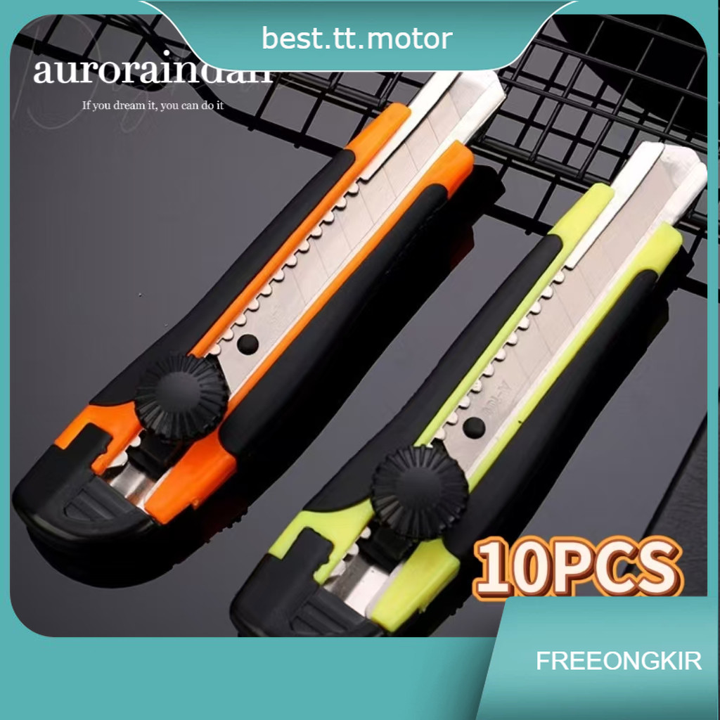 

10PCS Pisau Cutter / Cutter Besar/ Pisau Cutter Stainless