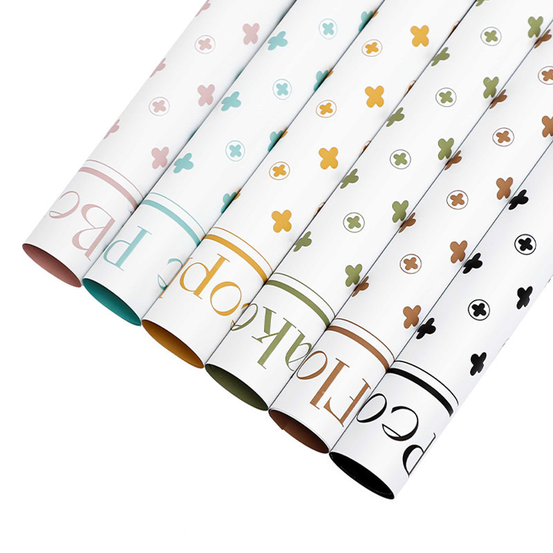 

Rose Paper - Kertas Buket Bunga Dua Warna Bi Color Kertas Cellophane Flower Wrapping KB6168