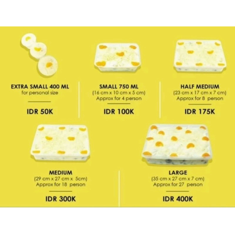 

Fruit Salad Half-Medium (Pre Order)