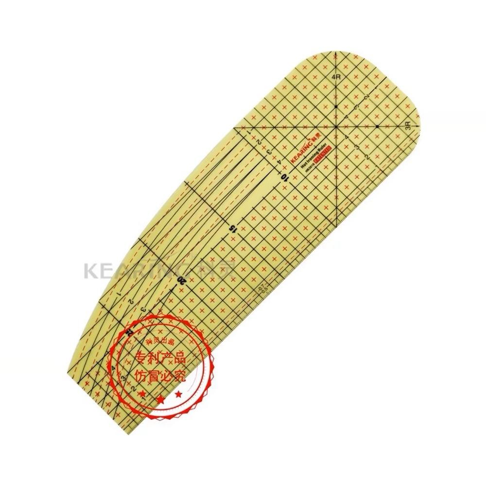

1pcs Ironing Gauge Ironing Ruler Iron Sewing Ruler Gauge Ruler Clothing Ruler Hr2010 Hr3010 Heat-Resistant Ruler